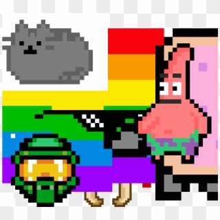 Stamps - Png Nyan Cat Clipart