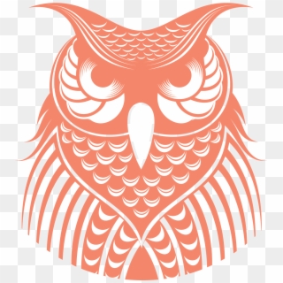 Day Owl Logo Owl Icon Pms - Owl Vector Clipart