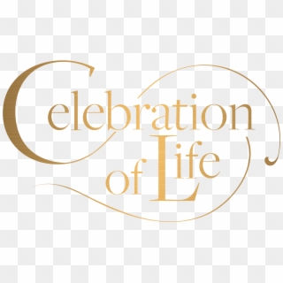 Celebration Of Life Design Clipart