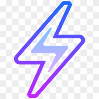 Lightning Bolt Icon - Icon Clipart