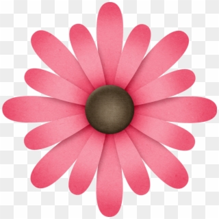 Excelent Pink Flower Clipart Flower Power 14 1024 X - Герб Инта - Png Download