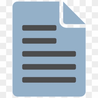 Document Icon Png Vector - Text Icon Small Clipart