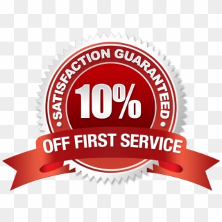 10 Off Guarantee Red Seal - 100 Satisfaction Guarantee Icon Png Clipart
