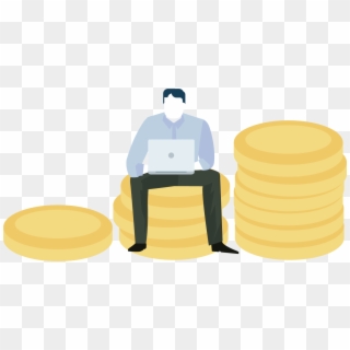 Small Business Marketing Fees - Sitting Clipart
