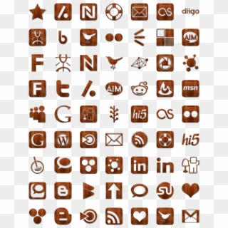 Search - Pack Icons Social Media Clipart
