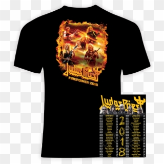 Judas Priest 2018 Concert T Shirt - Lynyrd Skynyrd Tour T Shirt Clipart