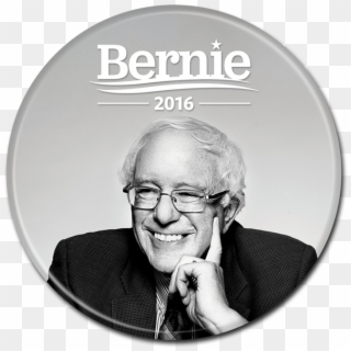 Bernie Sanders Button - Bernie Sanders Smiling Clipart