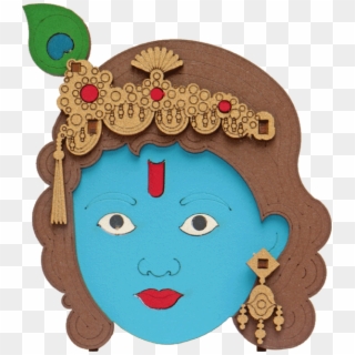 Lord Krishna Model Kit , Png Download - Krishna Mask Clipart