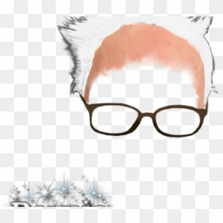 Hair Clipart Bernie Sanders - Sketch - Png Download