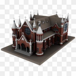 3d Modeling & Simulations - 3d Model Architectural Png Clipart