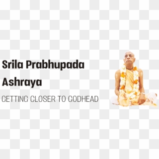 Srila Prabhupada Is The Spiritual Master Of The Entire - Sitting Clipart