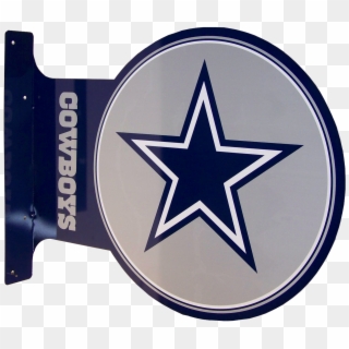 Ready To Hang On Wall, Logo Viewable From Both Sided, - Dallas Cowboys Logo Clipart