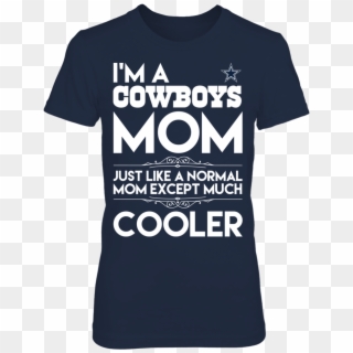 Dallas Cowboys A Normal Mom But Cooler - Active Shirt Clipart