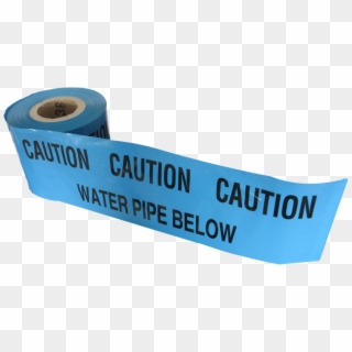 Caution Water Pipe Below Tape 365m X 150mm - Label Clipart
