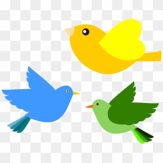 Twitter Bird Tweet Tweet 65 1969px - Flying Bird Clipart Png Transparent Png