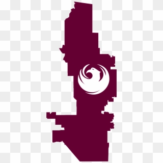 Flag Map Of Phoenix - Phoenix Clipart