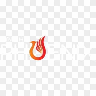 Phoenix Logo White - Graphic Design Clipart