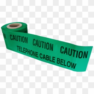 Caution Telephone Cable Below Tape 365m X 150mm - Sign Clipart