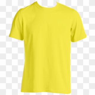 Yellow Tshirt Png - Yellow T Shirt Template Png Clipart