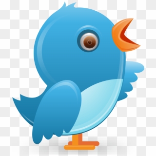 Twitter Bird Logo Png - Cartoon Clipart