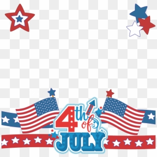 Happy 4th Of July - Happy 4th Of July Frame Clipart