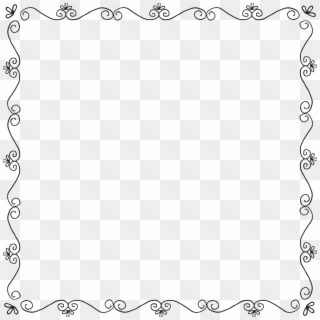 Beauty And The Beast Frame Png - Barbed Wire Clipart Border Transparent Png
