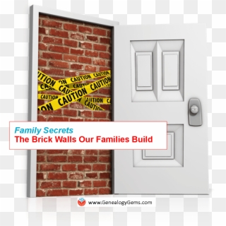 Brick Wall Family Secrets - Brick Wall Clipart
