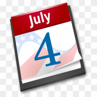 Independence Day Calendar Happy Fourth Of July United - July 4 Calendar Clipart