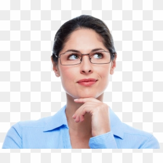 Girl Think Png - Woman Thought Clipart
