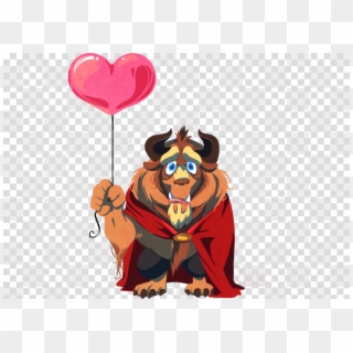 Cute Beast From Beauty And The Beast Clipart Belle - Beauty And The Beast Chibi - Png Download