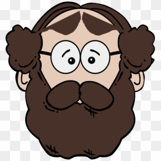 564 X 595 20 - Man With Beard Clipart - Png Download