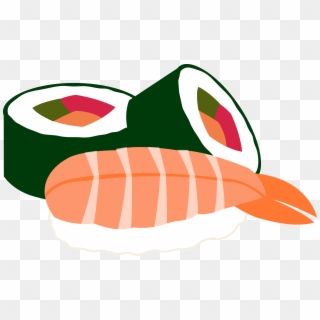 Sushi Clipart Animated Pencil And In Color - Japanese Clip Art - Png Download