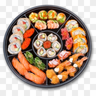 660 X 630 3 - Sushi Platter Png Clipart