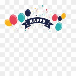 Happy Birthday Png Text - Happy Birthday Vectors Free Clipart