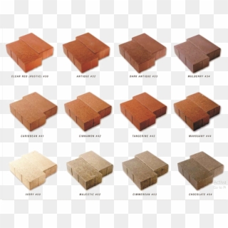 Red Brick Png Download Image - Clay Brick Paver Colors Clipart