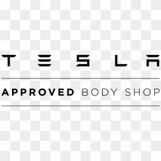 Tesla Approved Body Shop Logo - Parallel Clipart