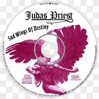 Cdart Artwork - Judas Priest Sad Wings Of Destiny Cd Clipart