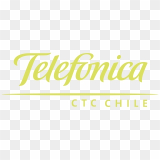 Telefonica Ctc Chile Logo Png Transparent - Telefonica Chile Logo Clipart