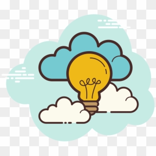 Cloud Idea Icon - Promotion Budget Icon Clipart