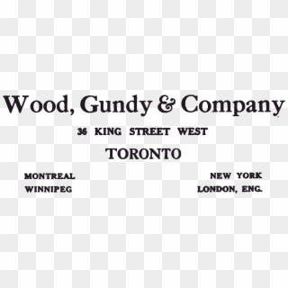 Wood Gundy Logo Clipart