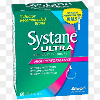 Systane Ultra Lubricant Eye Drops - Systane Ud Clipart