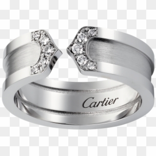 Cartier Logo Png - C De Cartier Diamond Ring Clipart