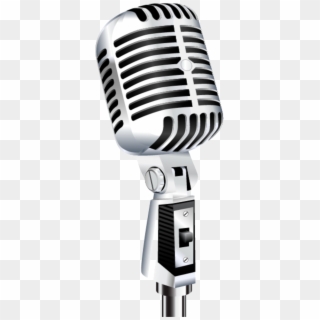 Microfone Locutor Png - Talk Show Microphone Png Clipart
