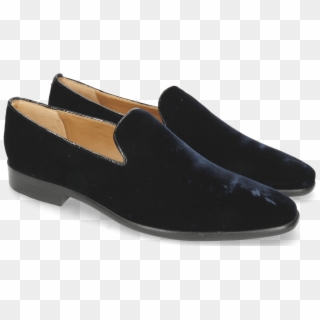Loafers Emma 9 Velluto Midnight - Slip-on Shoe Clipart