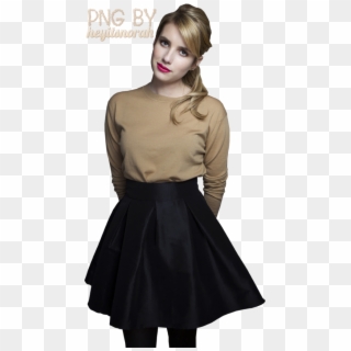 Emma Roberts Png Image Background - Miniskirt Clipart