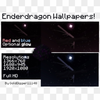 Enderdragon Wallpapers 1920x1080, And - Minecraft Ender Dragon Clipart