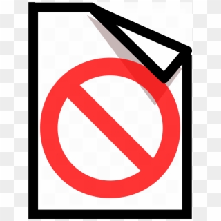 This Free Icons Png Design Of Not Documented 2 - Clip Art Document Transparent Png