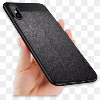 619-luxury Stitching Pu Leather Case Litchi Texture - Smartphone Clipart