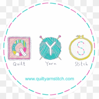 Quilt Yarn Stitch - Circle Clipart