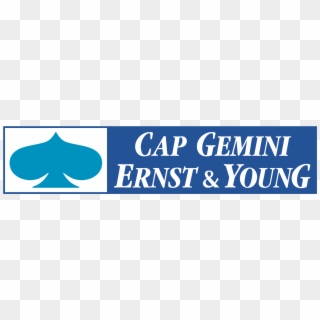 Cap Gemini Ernst & Young Logo Png Transparent - Cap Gemini Ernst & Young Clipart